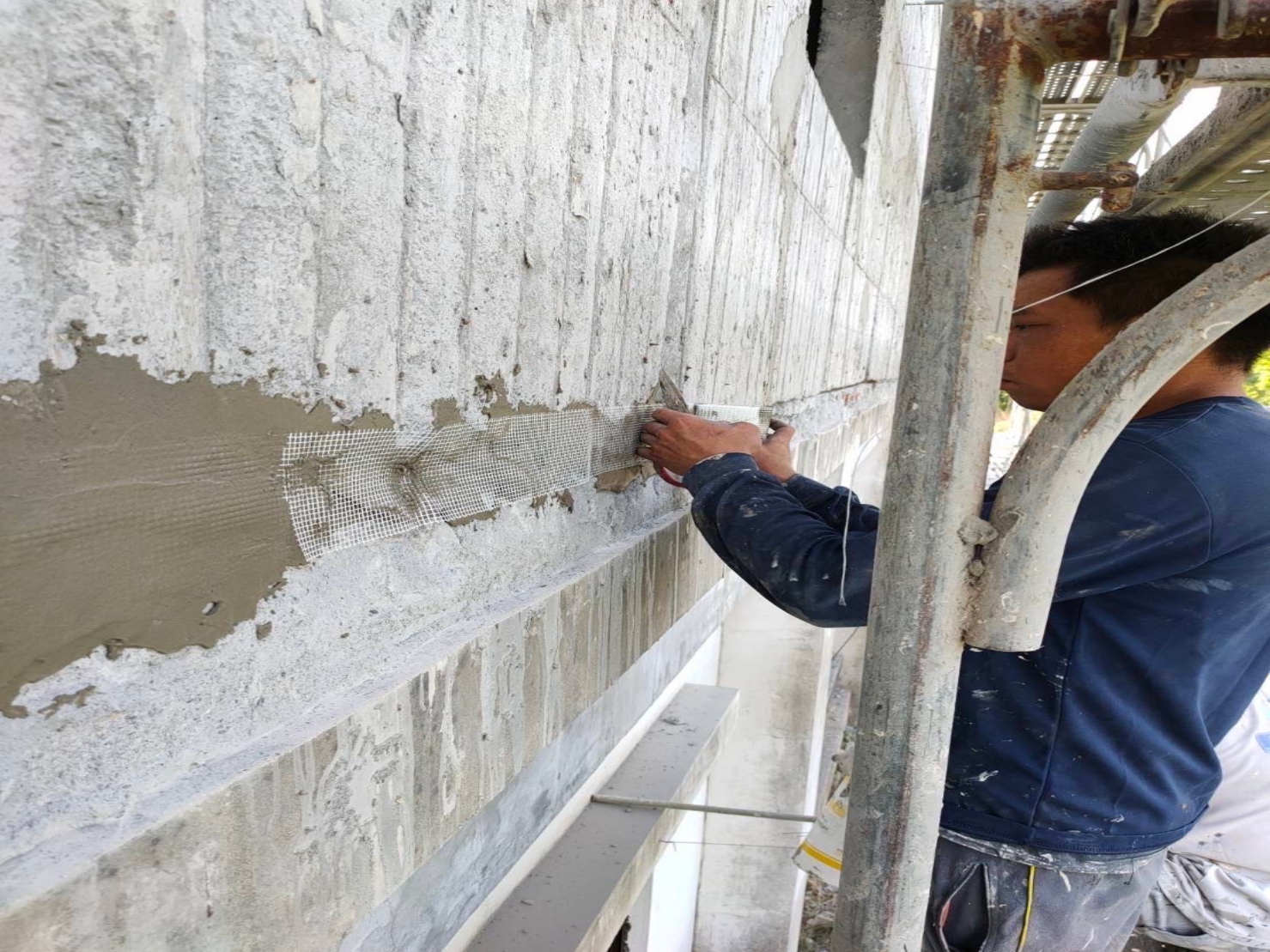 台南善化獨棟住宅 外牆防水工程