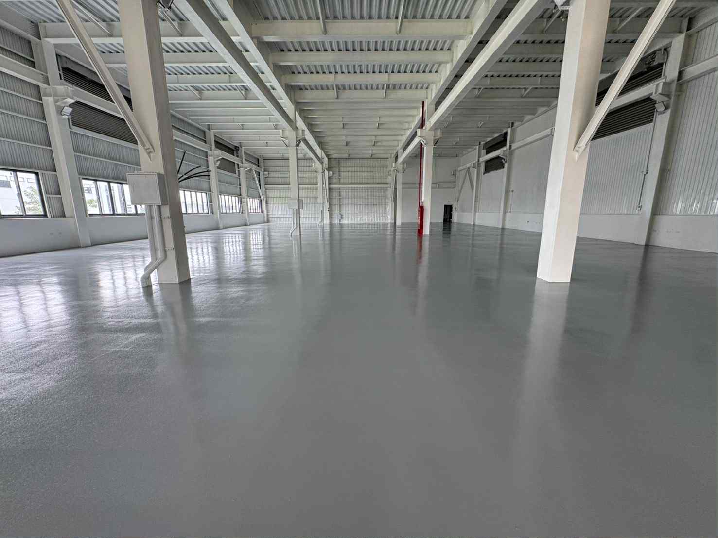 台南永康科工區廠房FRP-EPOXY強化止滑地坪