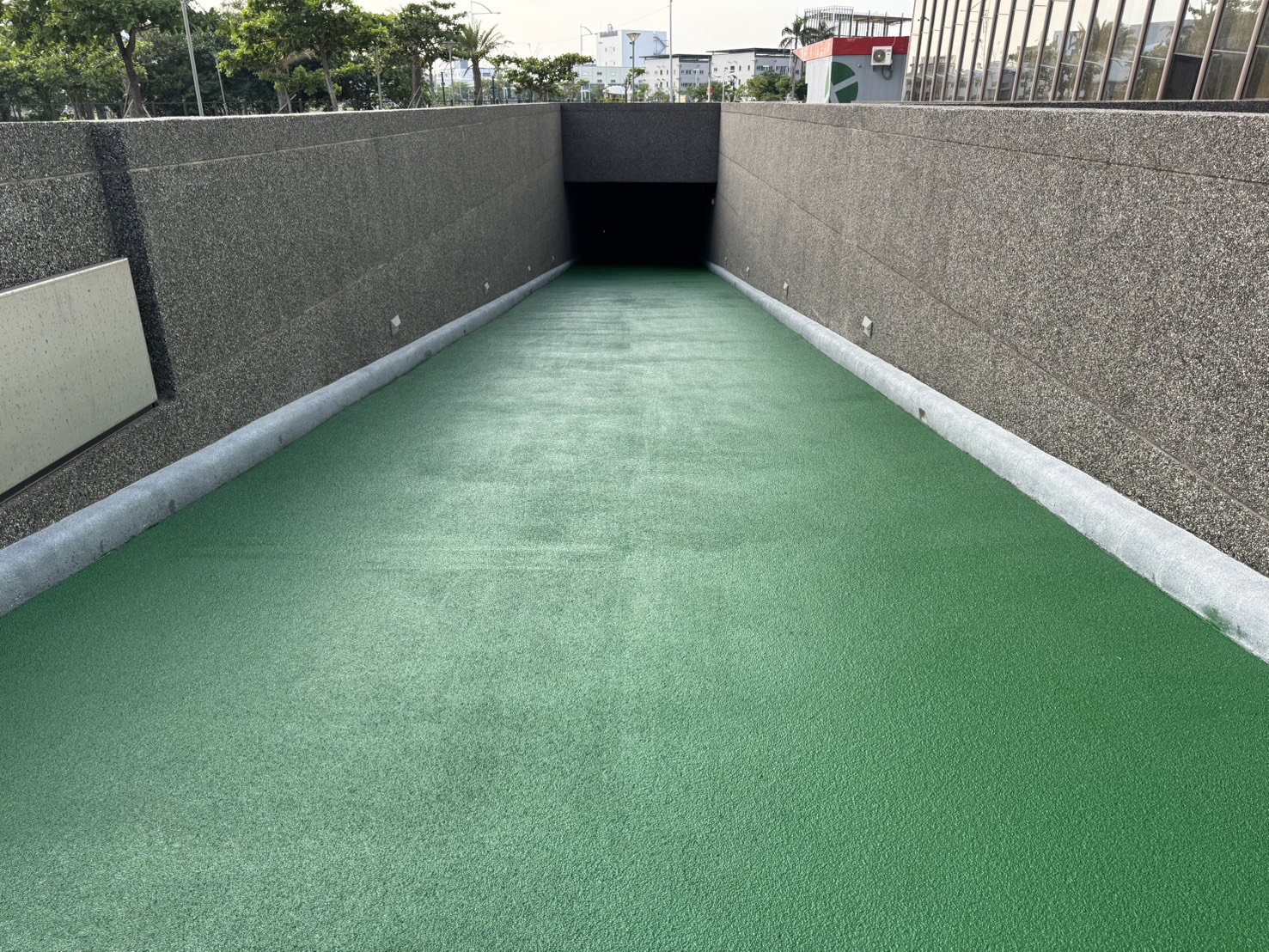 台南安南科工區 車道翻新EPOXY止滑工程
