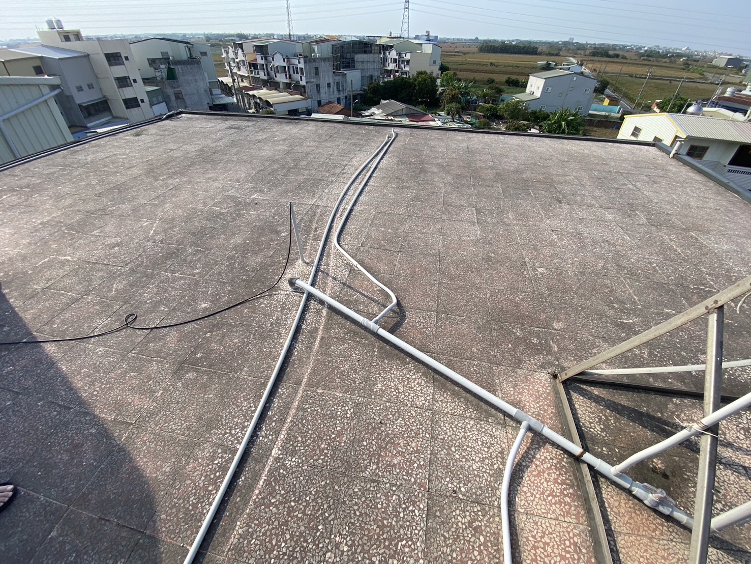 新營民宅屋頂 PU防水隔熱地坪