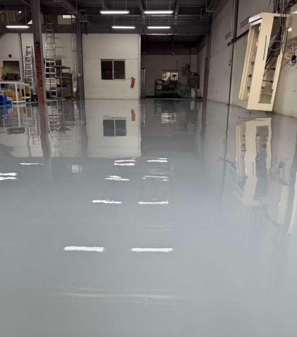 台南仁德廠房FRP-EPOXY強化地坪 數量150m2| 晉躍有限公司EPOXY PU防水