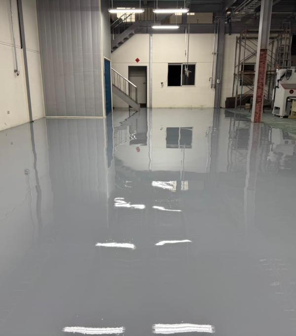 台南仁德廠房 FRP-EPOXY地坪 200m2 | 晉躍有限公司EPOXY PU防水