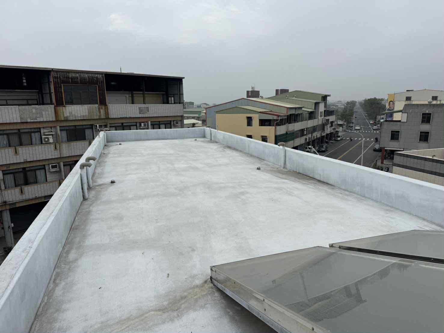 台南太子宮 透天屋頂PU面漆保養