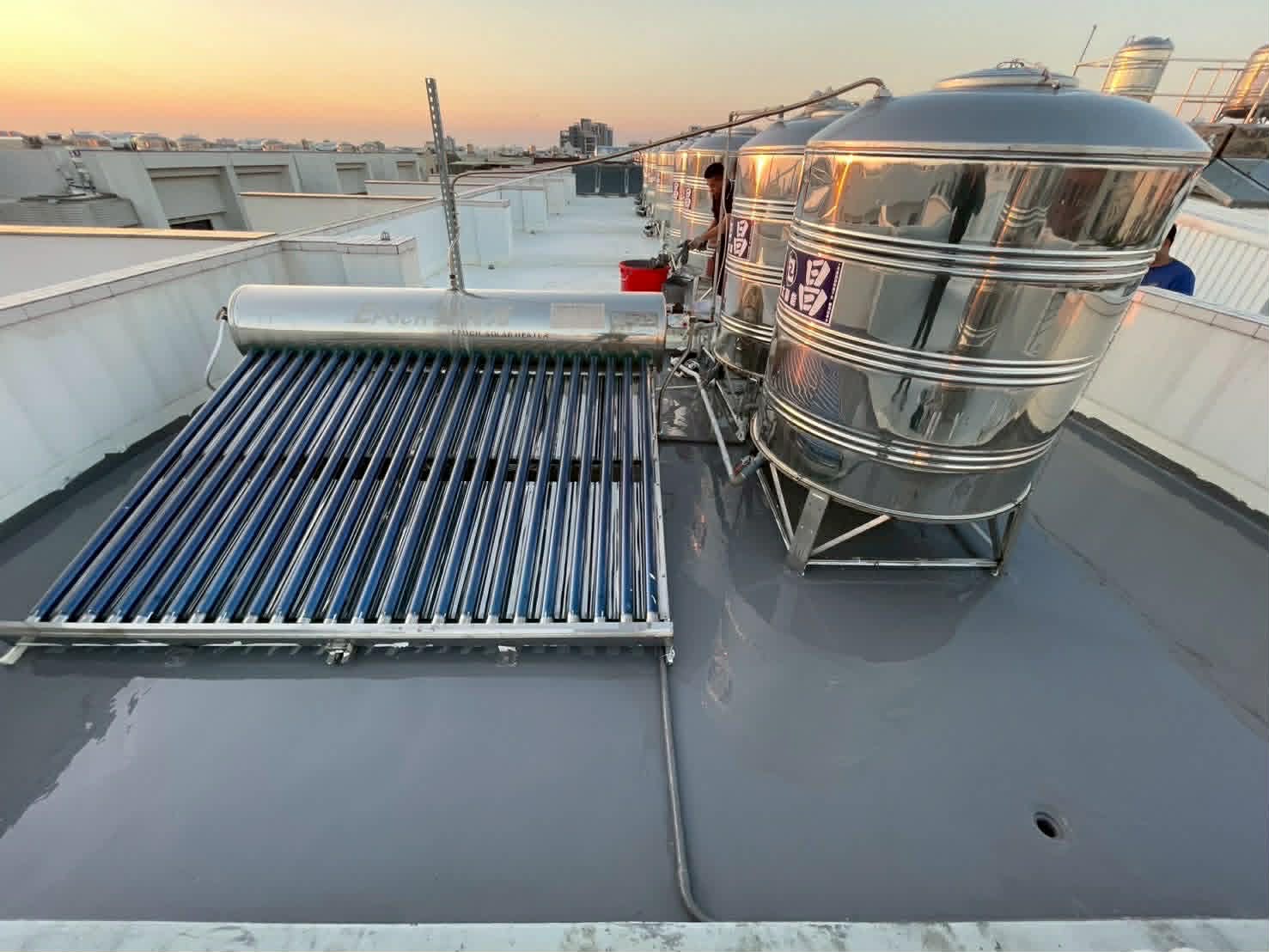 台南安南區屋頂PU防水