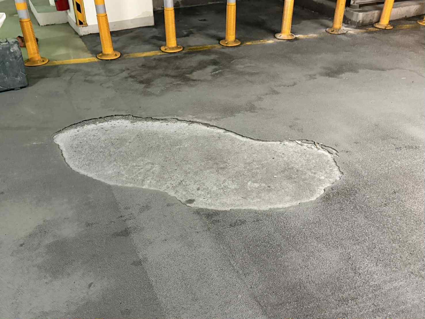 台南新營太子峰雲EPOXY地坪修補