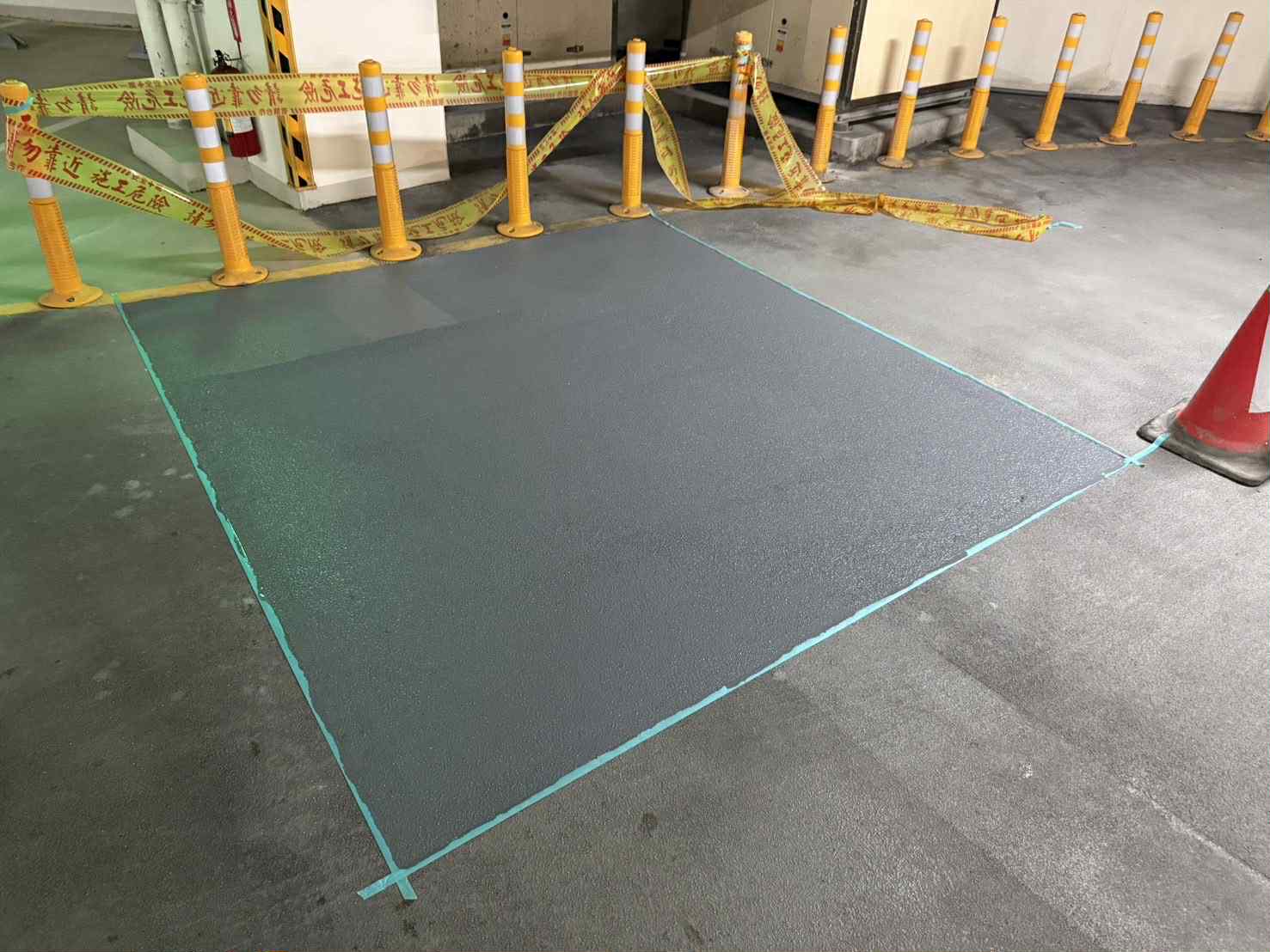 台南新營太子峰雲EPOXY地坪修補 | 晉躍有限公司EPOXY
