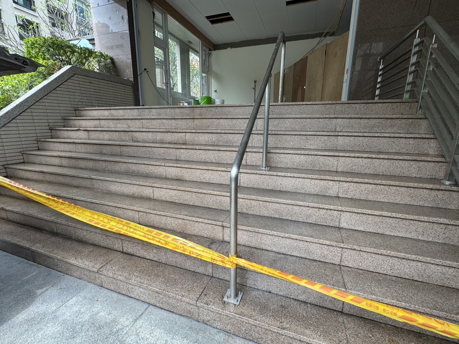 台南萬昌街EPOXY彩藝止滑地坪