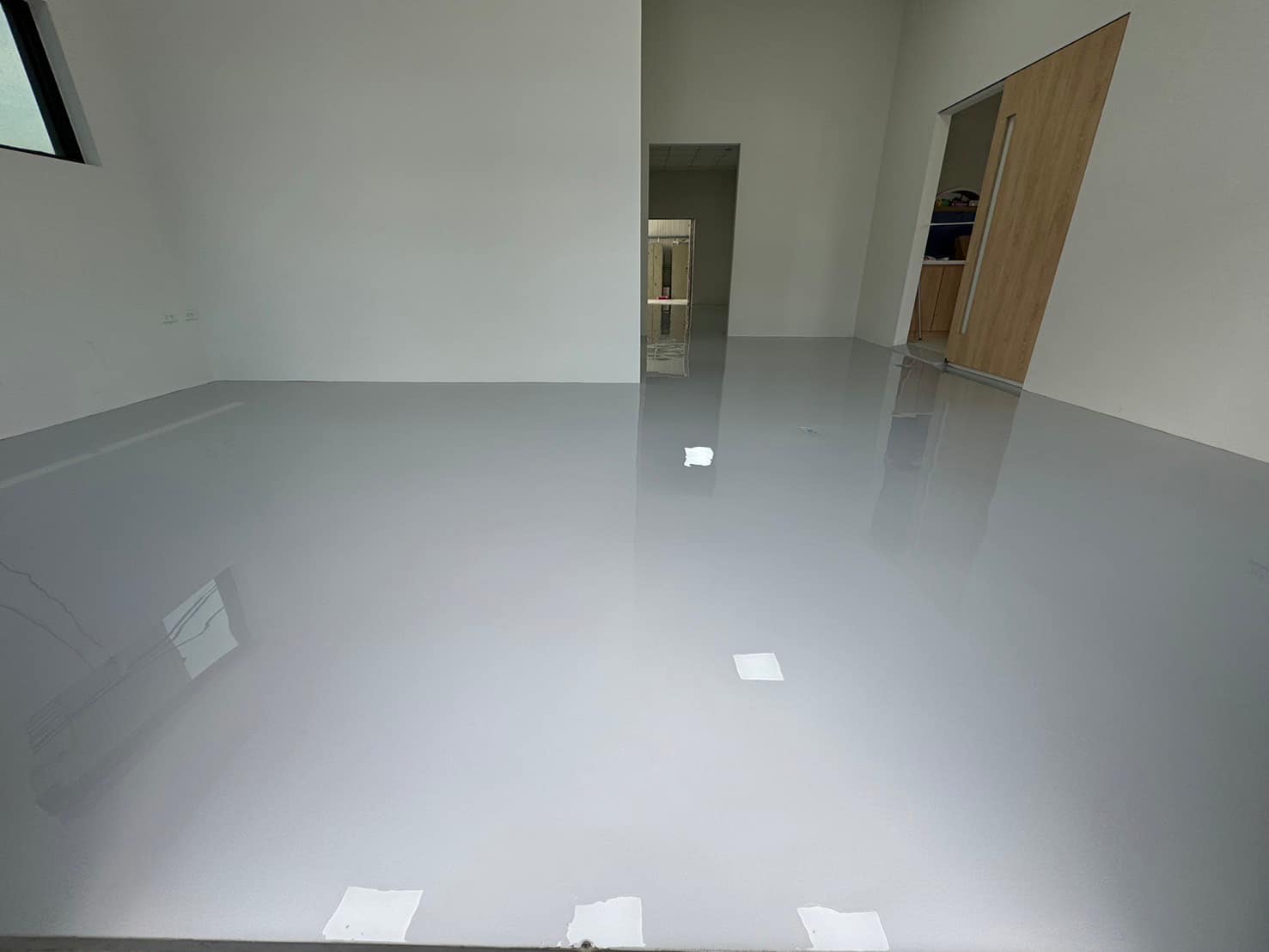 台南食品公司辦公室EPOXY地坪塗裝