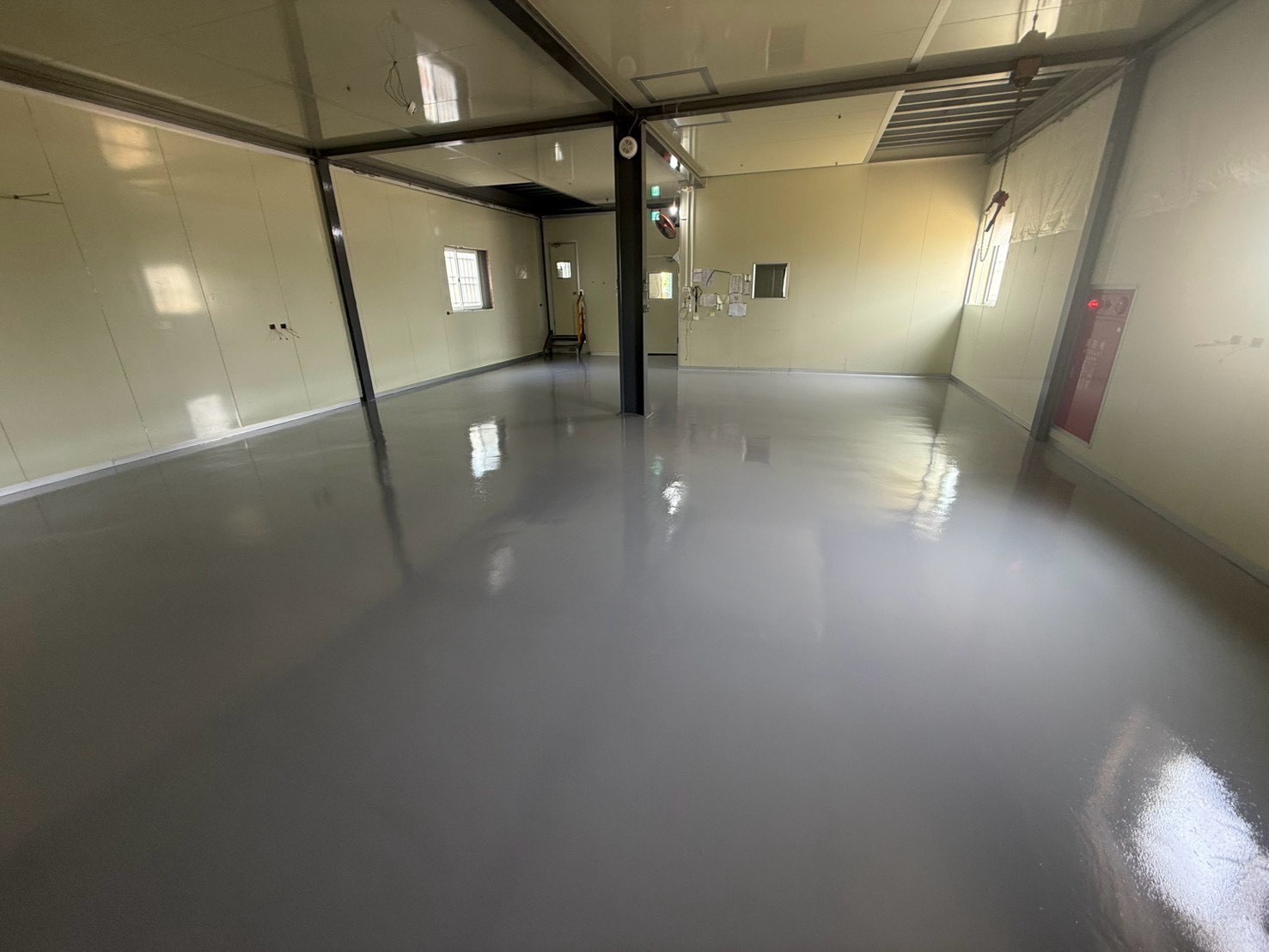 安定廠房流展型EPOXY地坪