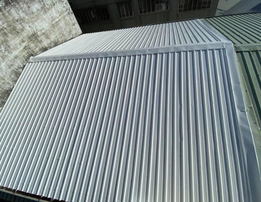 台中公寓-屋頂浪板漆面翻新 晉躍有限公司EPOXY