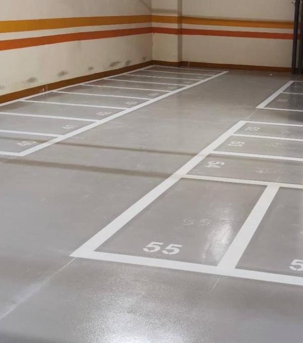 台中太平大樓地下室停車場 Epoxy修補翻新 | 晉躍有限公司 EPOXY