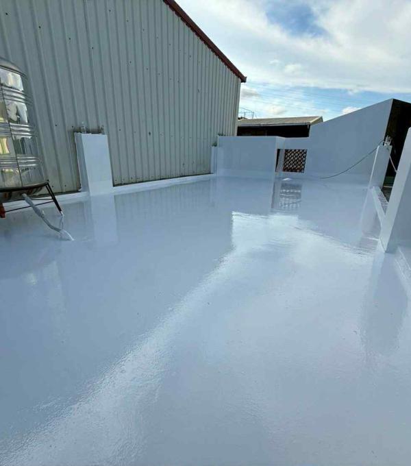 台南透天屋頂 PU防水工程 | 晉躍有限公司 EPOXY廠房地坪