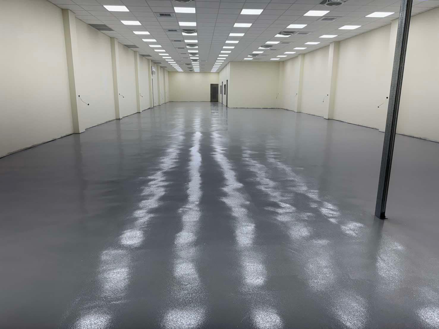 台南永大路廠房EPOXY耐重壓止滑地坪